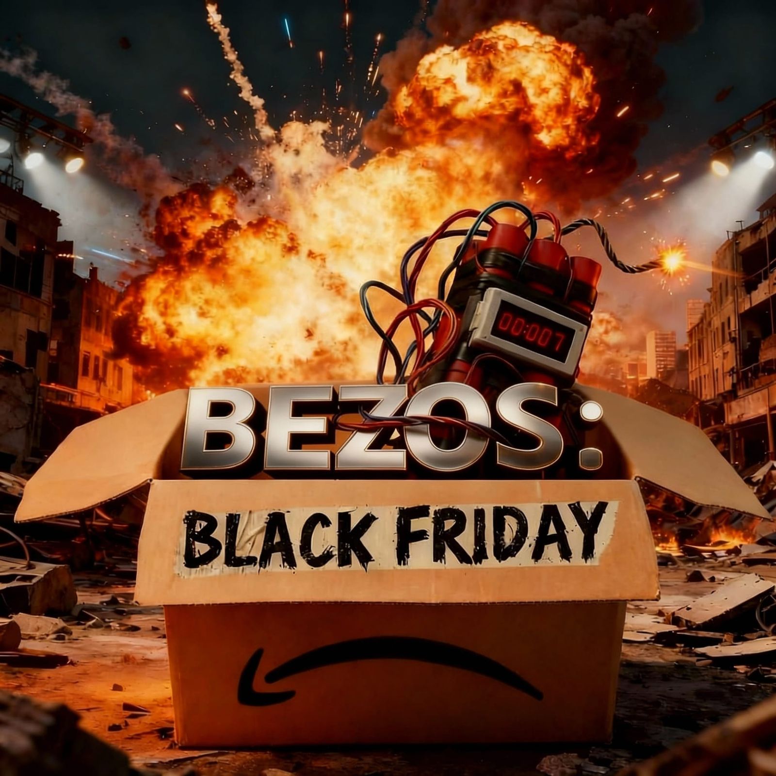 Action Movie Poster Word Mark Design