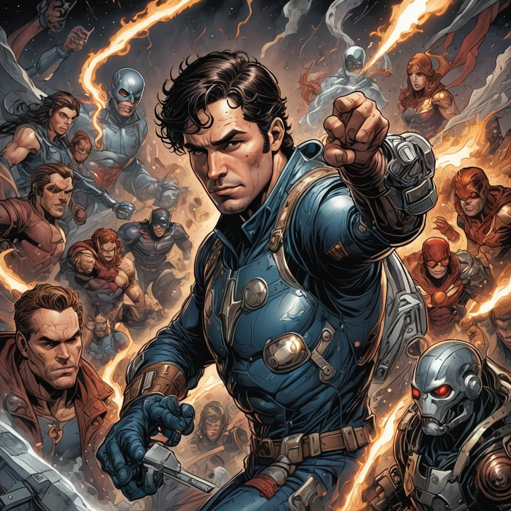Modern Comic Book Art: Holy Smokes!