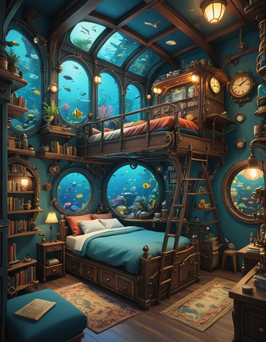 Underwater Bedroom