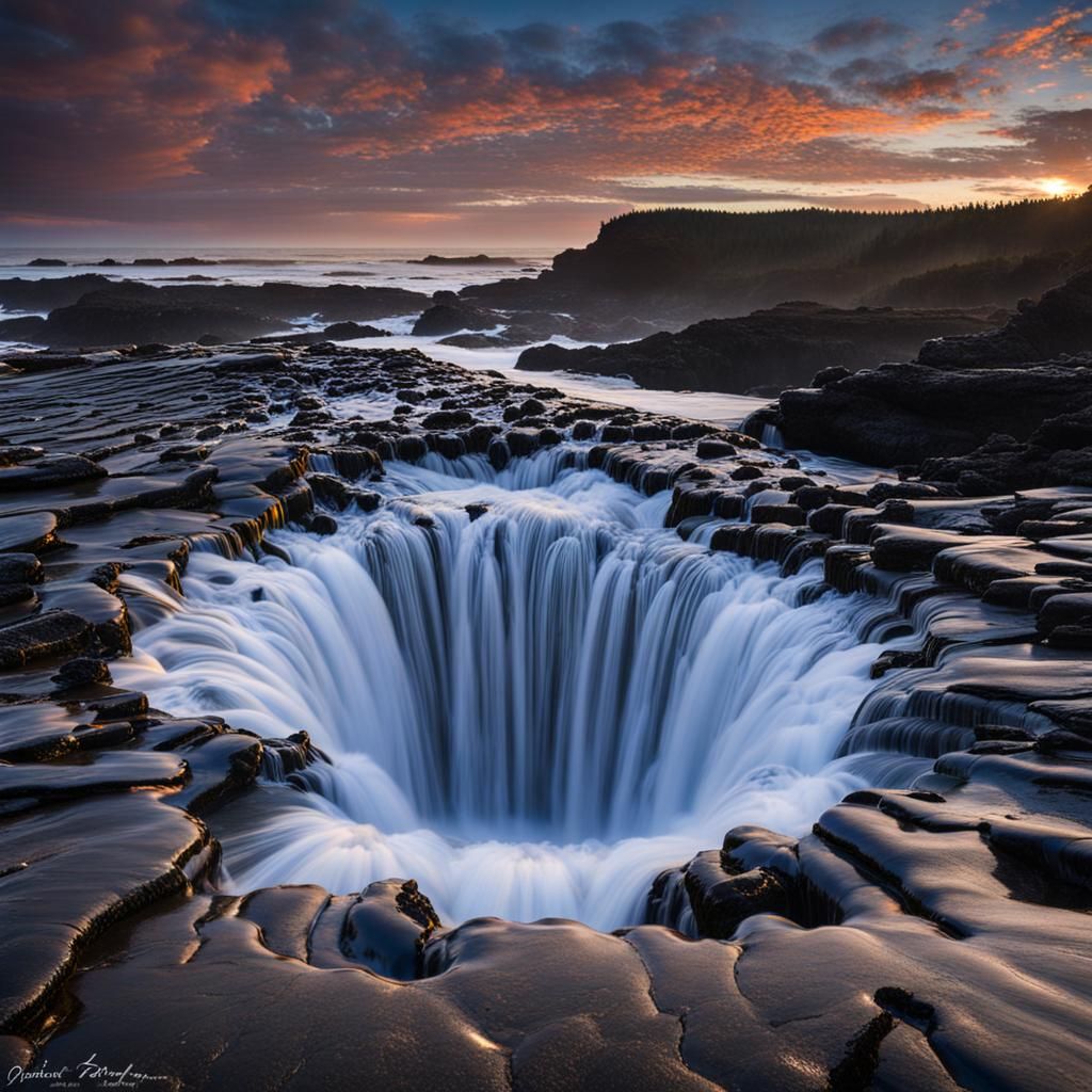 Thor's Well, Oregon Coast's Natural Wonder