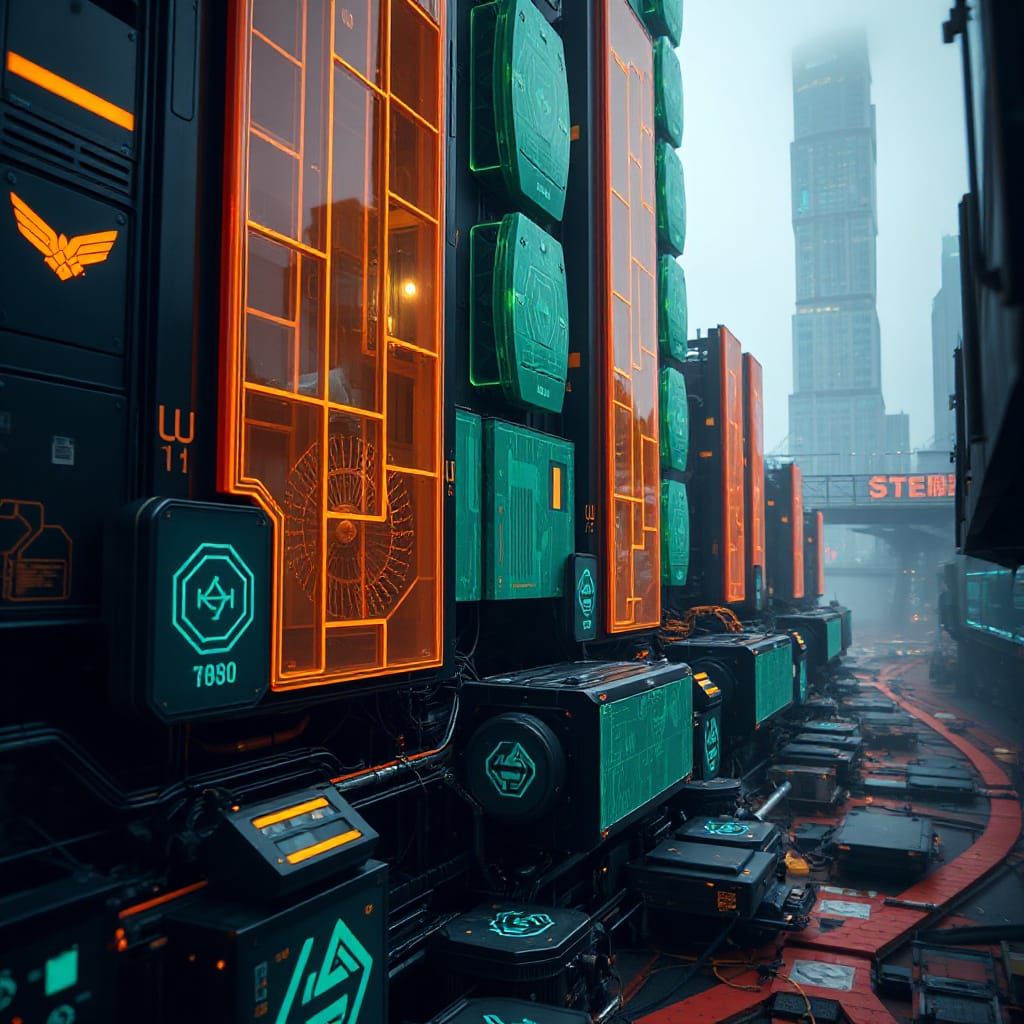 cyber nano tech city