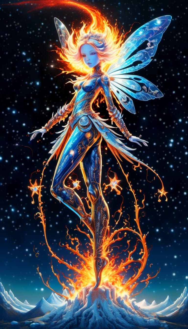 Fierce Fire & Ice Fairy
