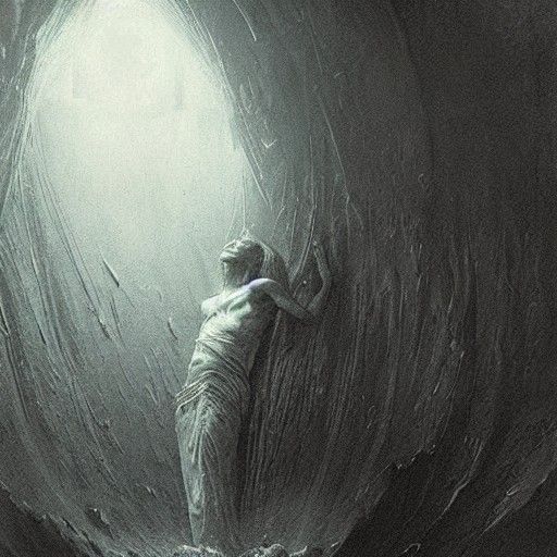 Gothic Horror: Ripped Open Figure