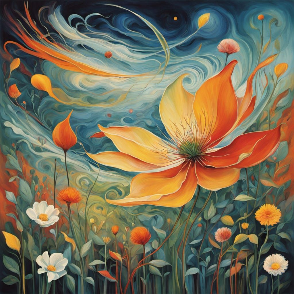 Ethereal Goddess Embodies the Pulsing Rhythm of the Universe...