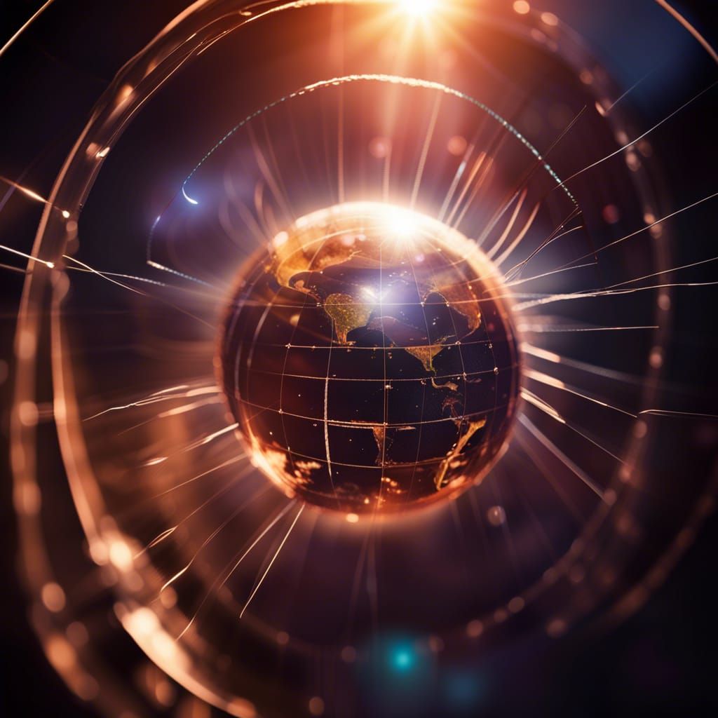 Sun in Glass Cage Powers Satellites