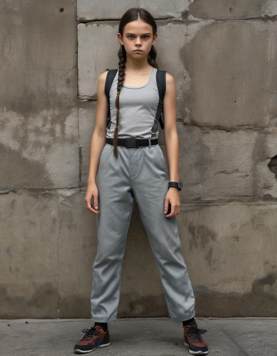 Dafne Keen as Laura Matsuda: Cinematic Street Fighter