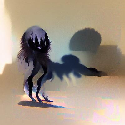 AI Generated Shadow Creature