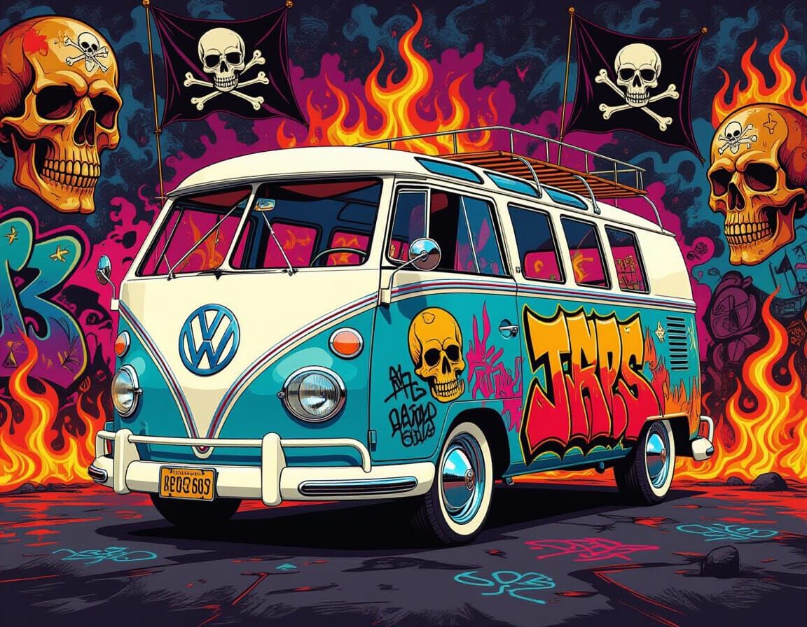 Pirate Volkswagen Van