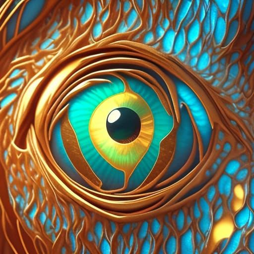 Photorealistic Digital Art of Light Reflections on Textured ...