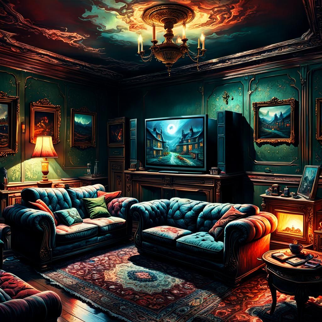 Level End Of Chapter 4: The Cozy Comfortable Comforting Couch Living Room