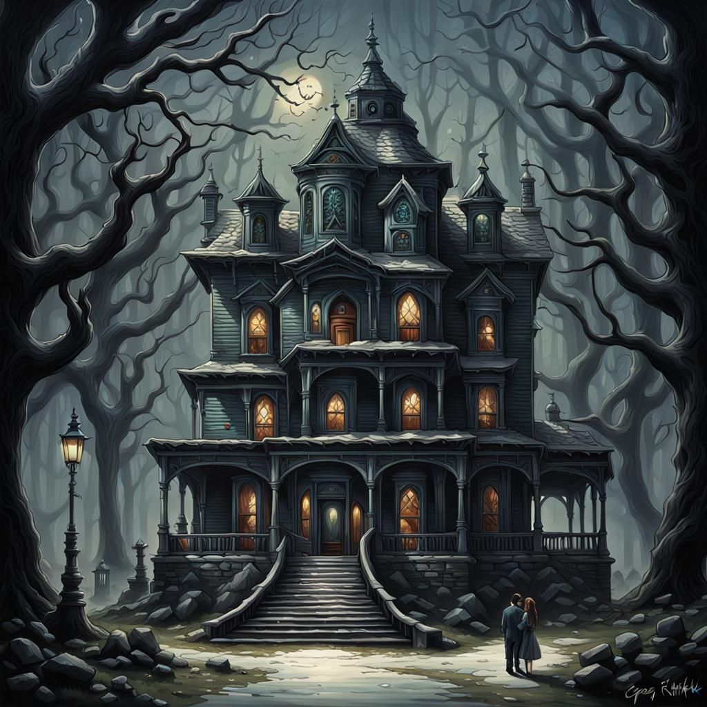 Mysterious Beauty: A Sinister Vision