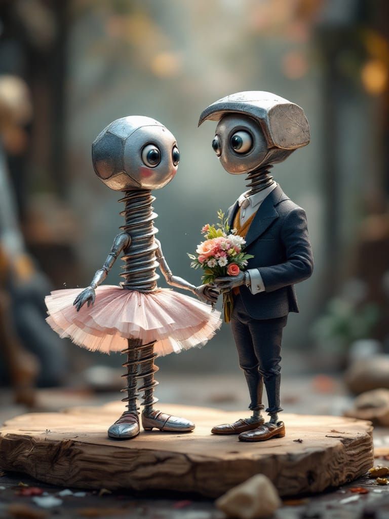 Surreal Romance: Screw and Nail Ballet Date