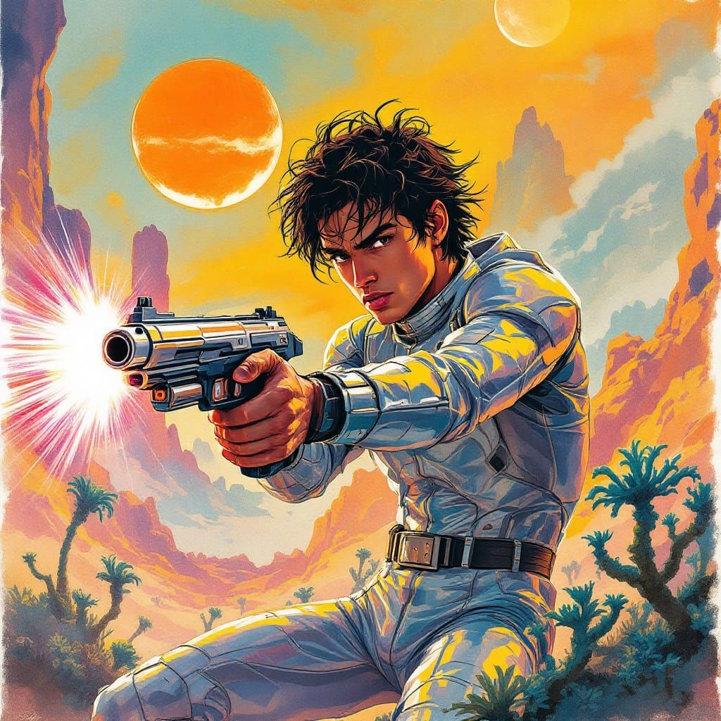 Daring Latino Hero Battles Alien Menace on Distant Planet in...