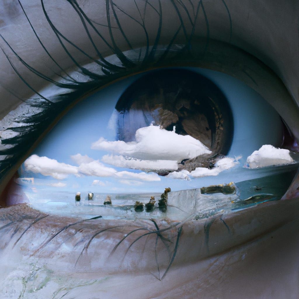 Surreal Photorealistic Beauty in the Eye