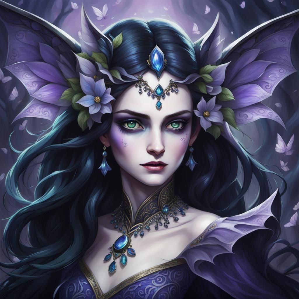 Mystical Portrait of Morgana le Fey