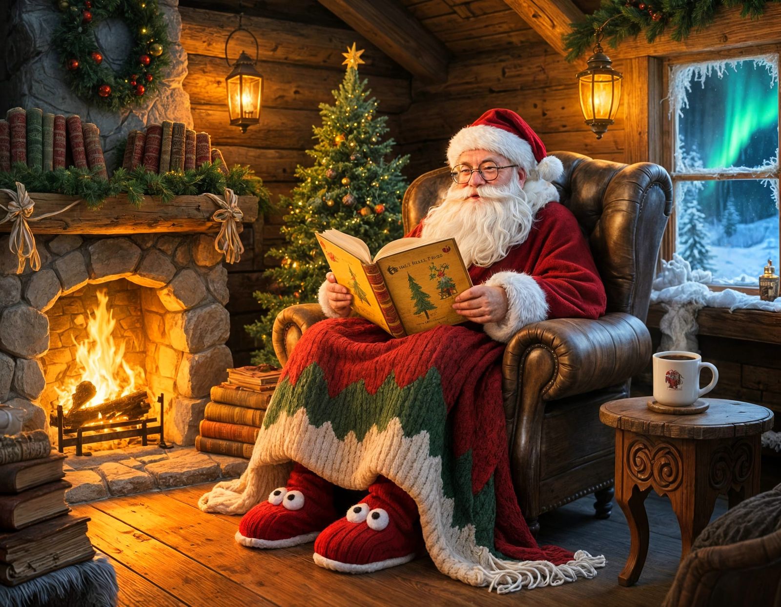 Santa’s Quiet Night In