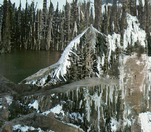 Snowy mountain