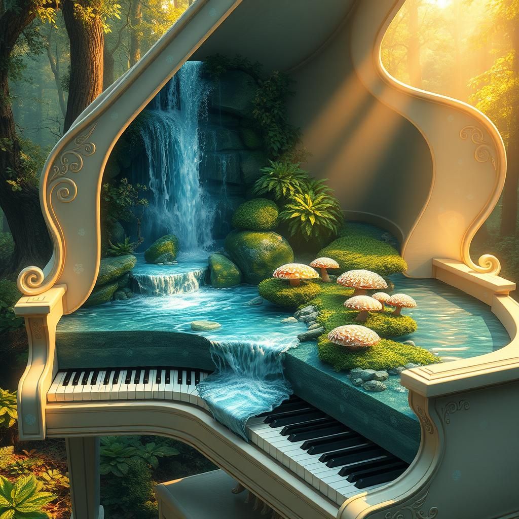 Waterfall Piano