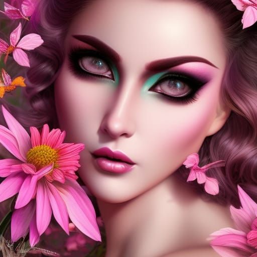 Enchanting Fairy Reveals in Realistic Comic Book Art Style