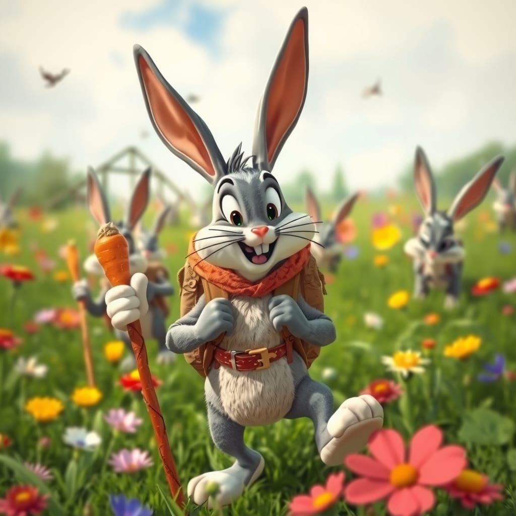 Bugs Bunny in Watership Down: A Wascally Adventure