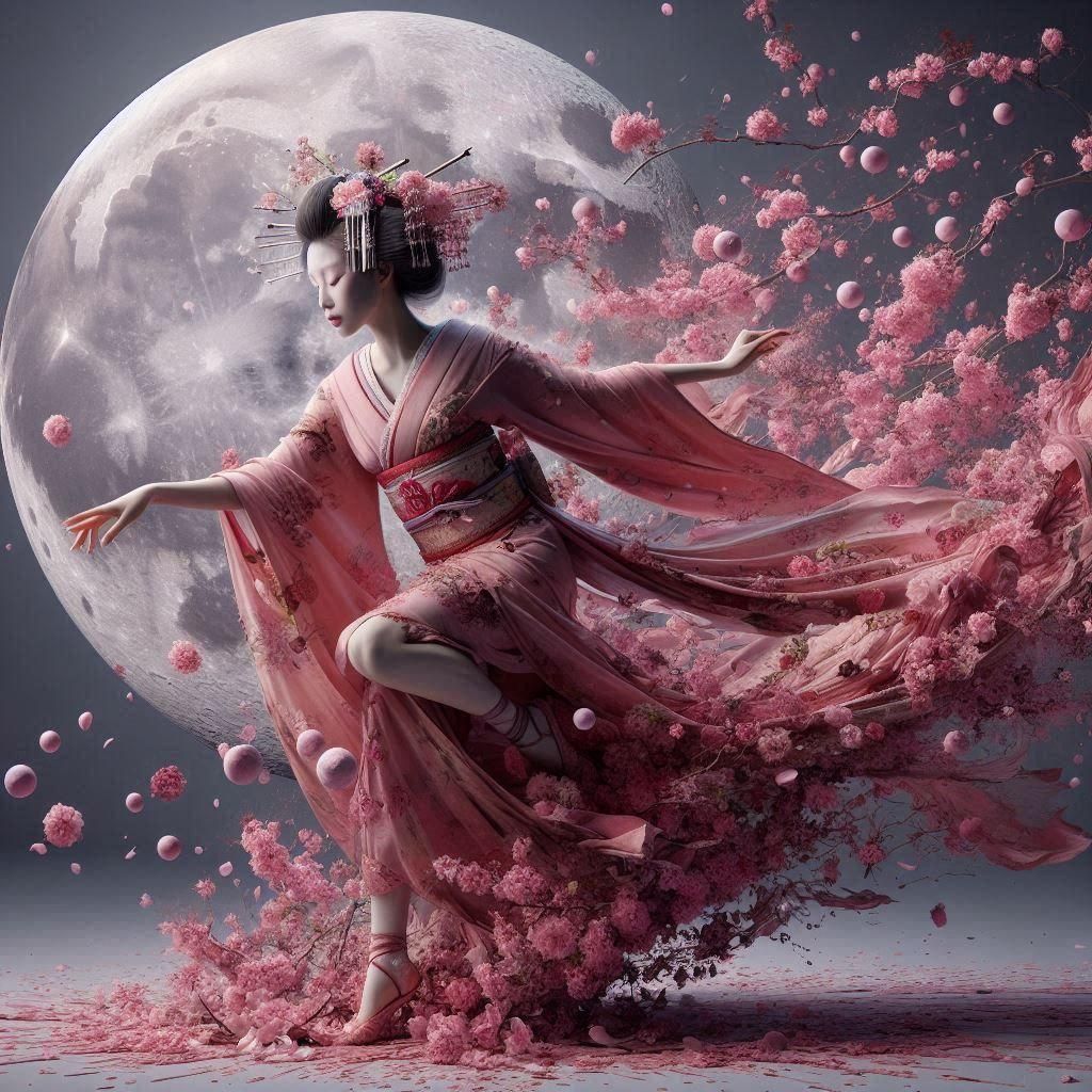 Geisha in pink 💓🌸