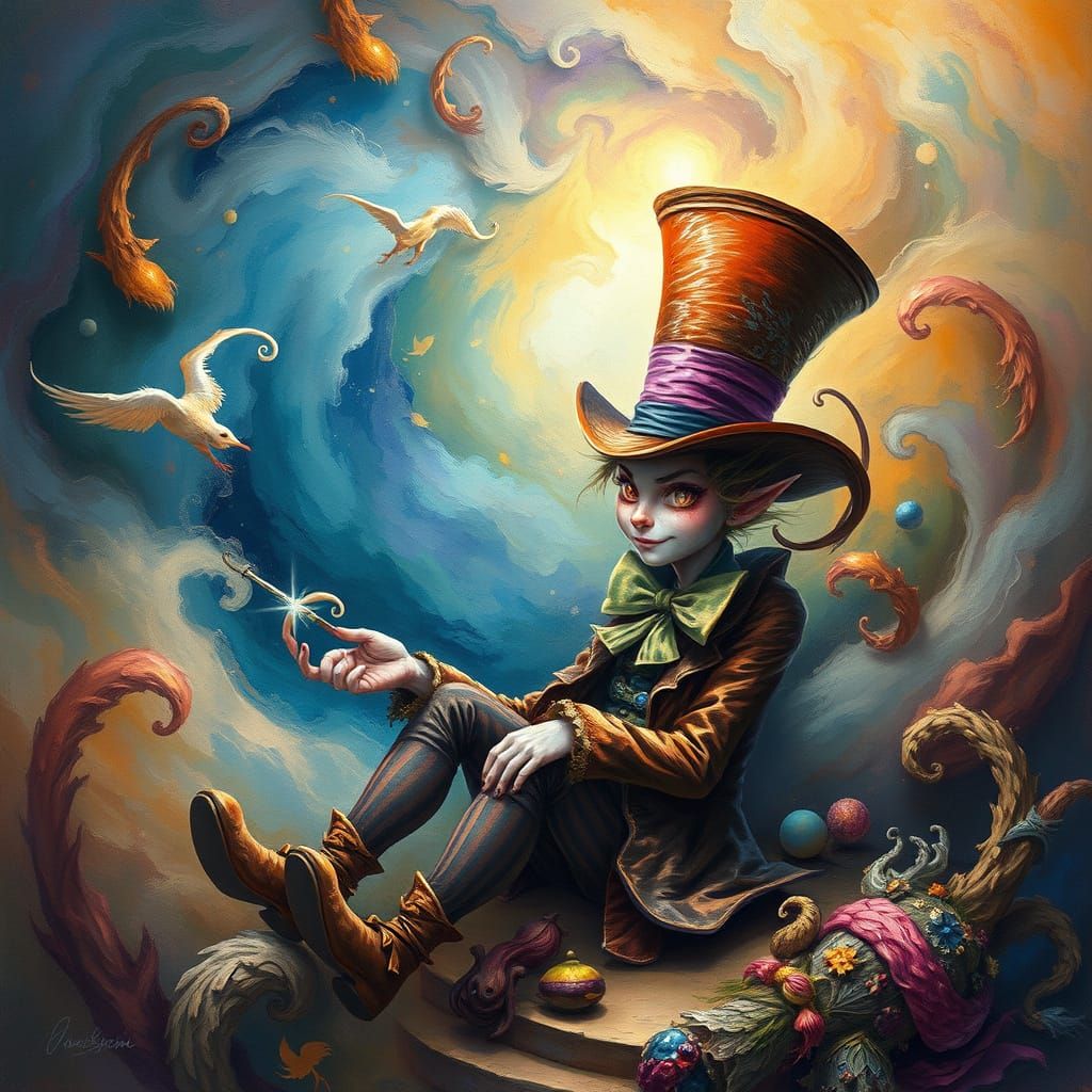 The Mad Hatter's Whimsical Dream