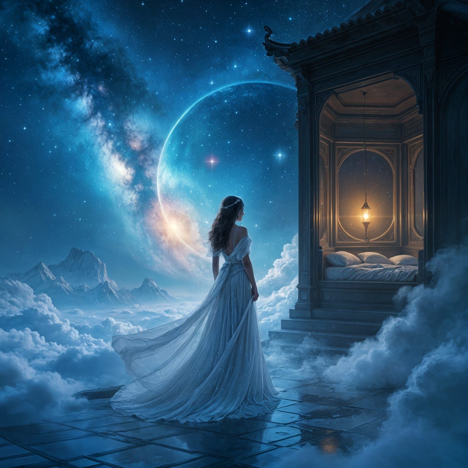 Yin-Yang: Infinity and Confinement in Ethereal Style