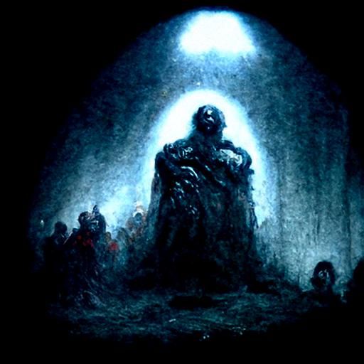 Horror Scene in Gothic Style