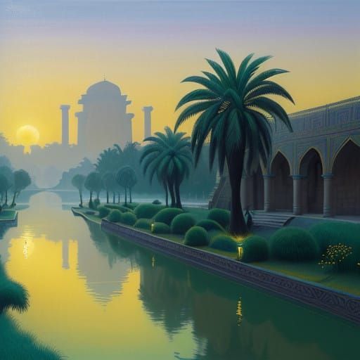 Ancient Babylon's Golden Hour