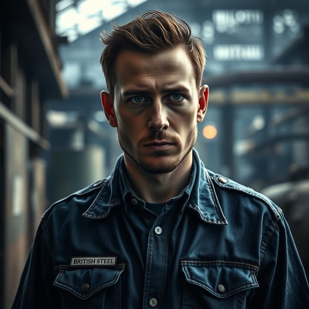 Nigel in British Steel Uniform with Emotive Realism