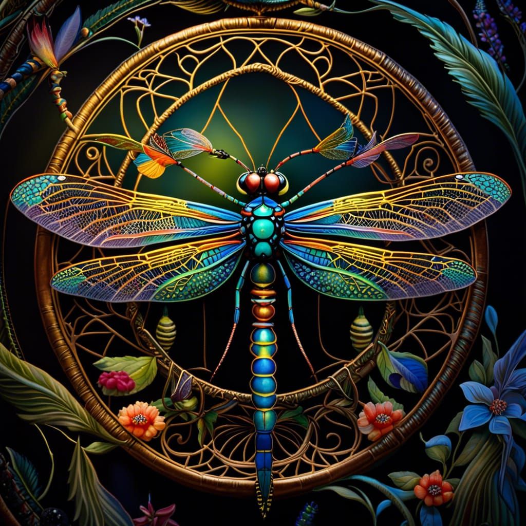 Dreamcatcher dragonfly