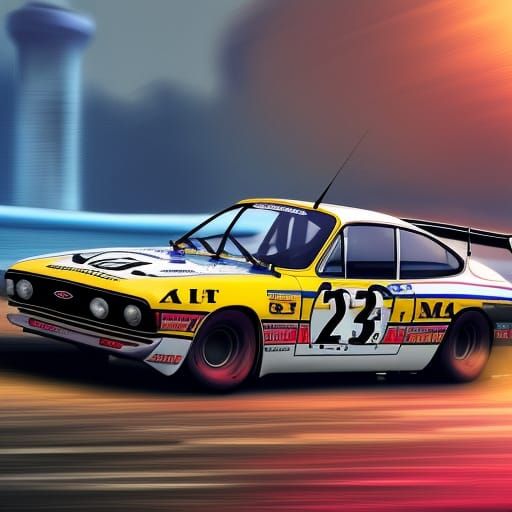 Ford Capri GT Races in Hyperreal Daytona 24h