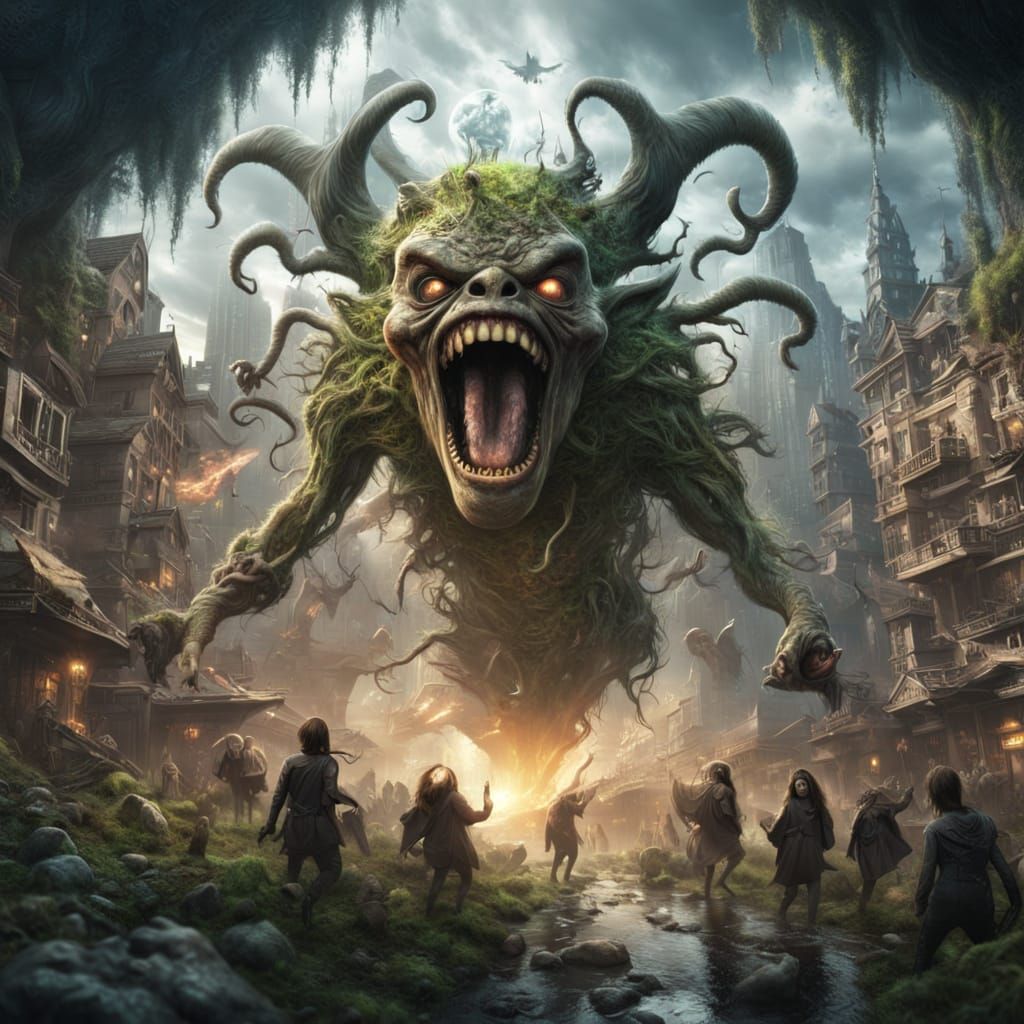 The Giant Plant Monster