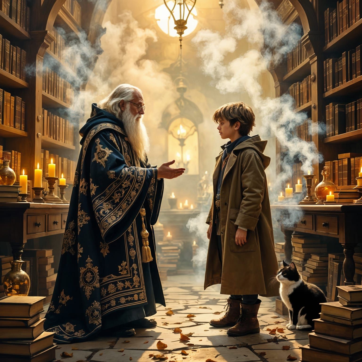 A Maximalist Fantasy: Wizard Meets Younger Self