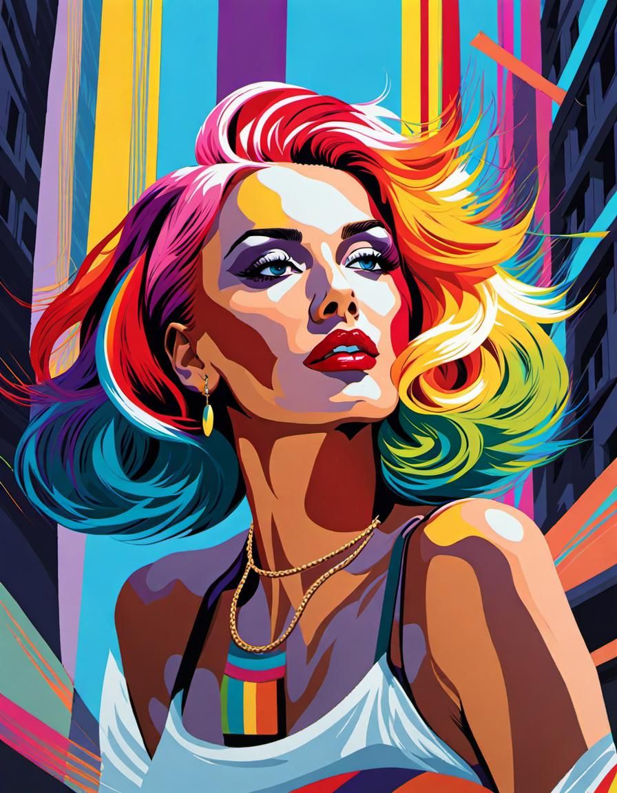 Pop Art woman