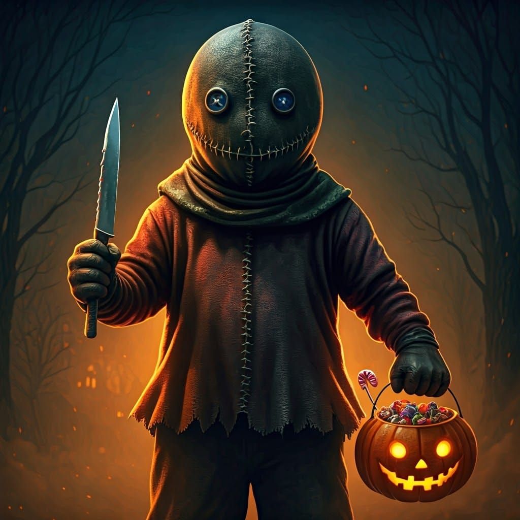 Sam from the horror movie Trick 'r Treat 🎃