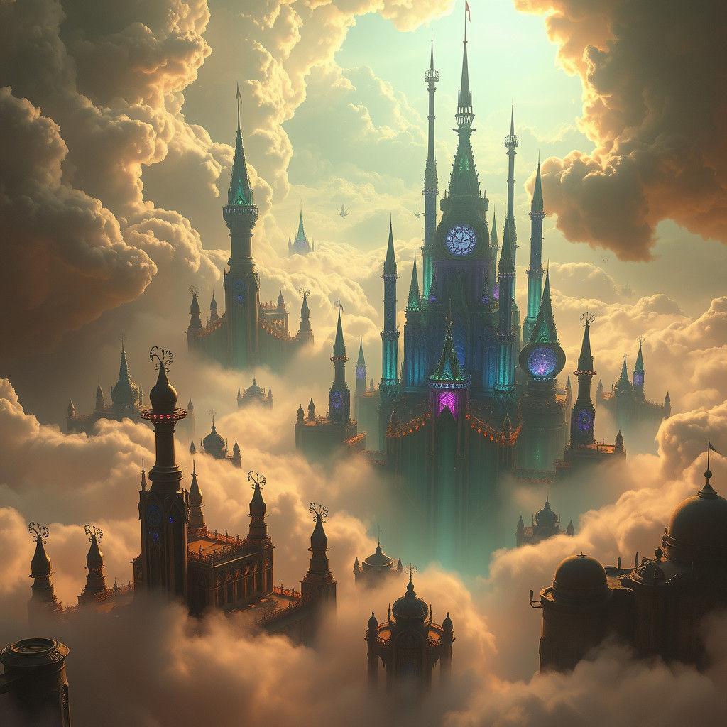 Mystical Metropolis in the Clouds: Gotipolis World