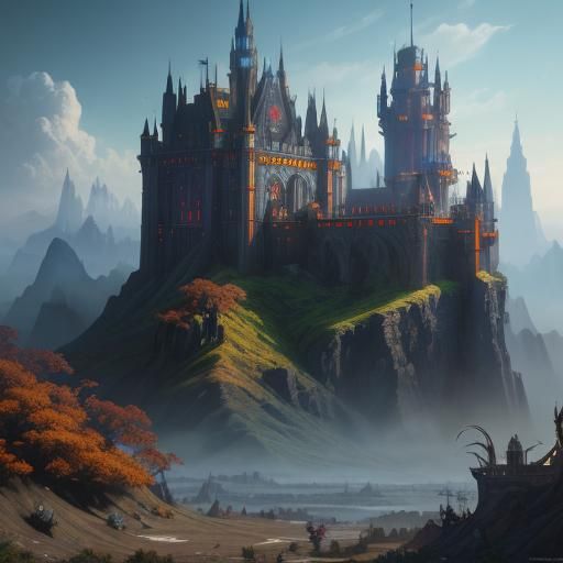 LGBT Pride: Detailed Matte Painting in Deep Color