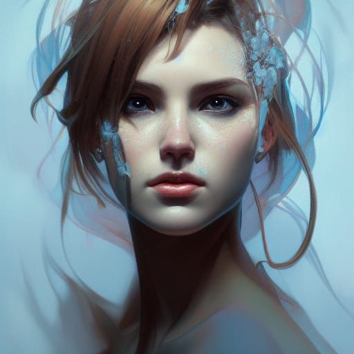 Hyperdetailed Portrait in Dynamic Lighting