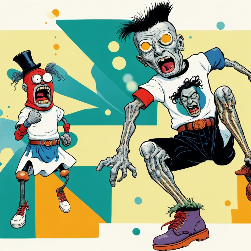 Drop Nibbler and the Punk Bean Man