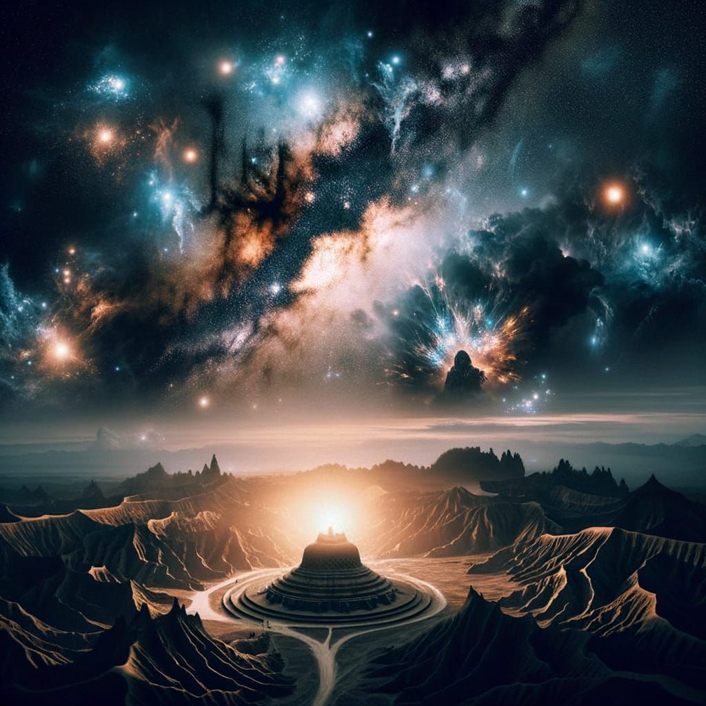 Ethereal Skinwalker Songstress in Cinematic Film Style