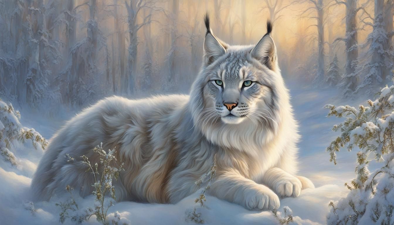 Elegant Show Canada lynx