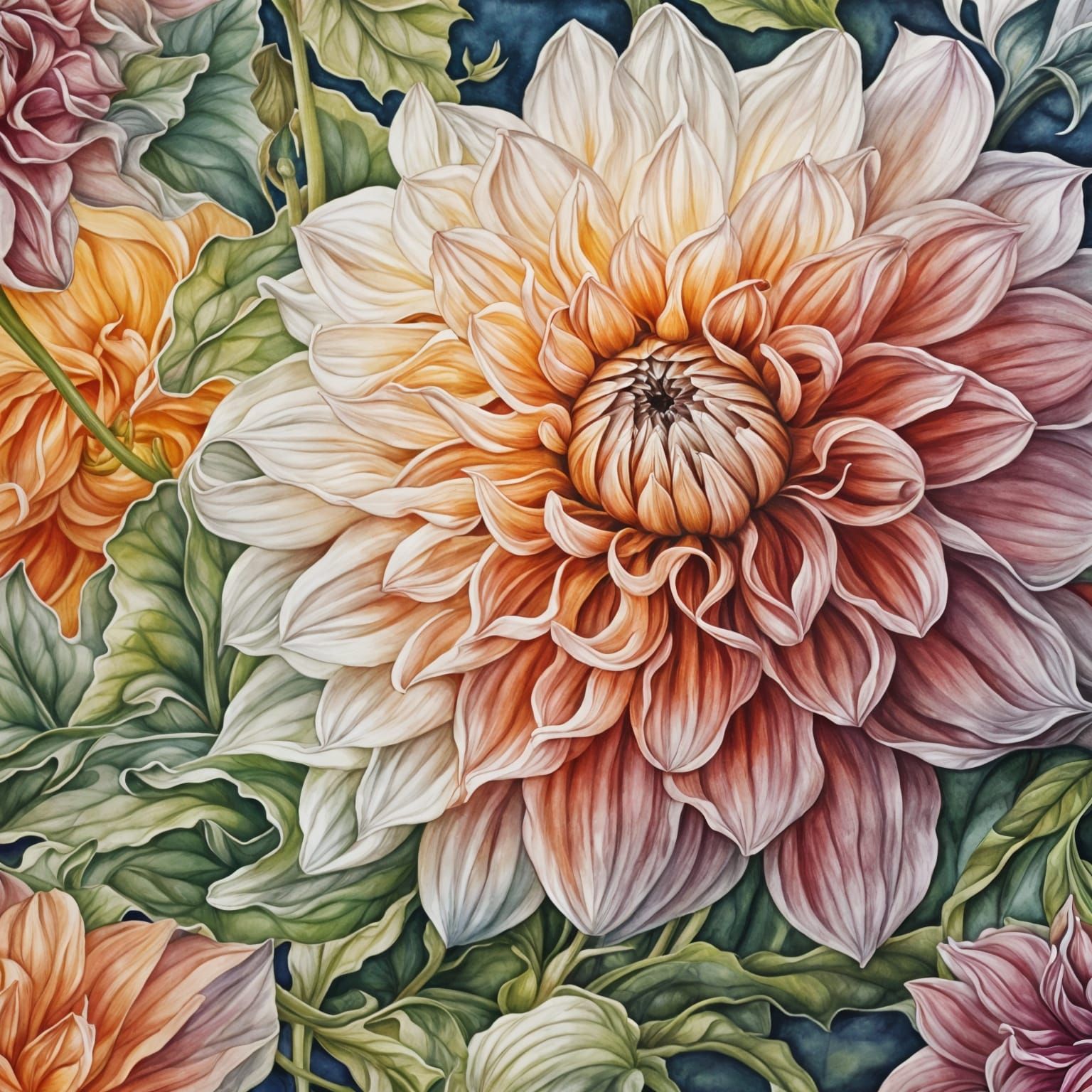 Dahlia Flowers