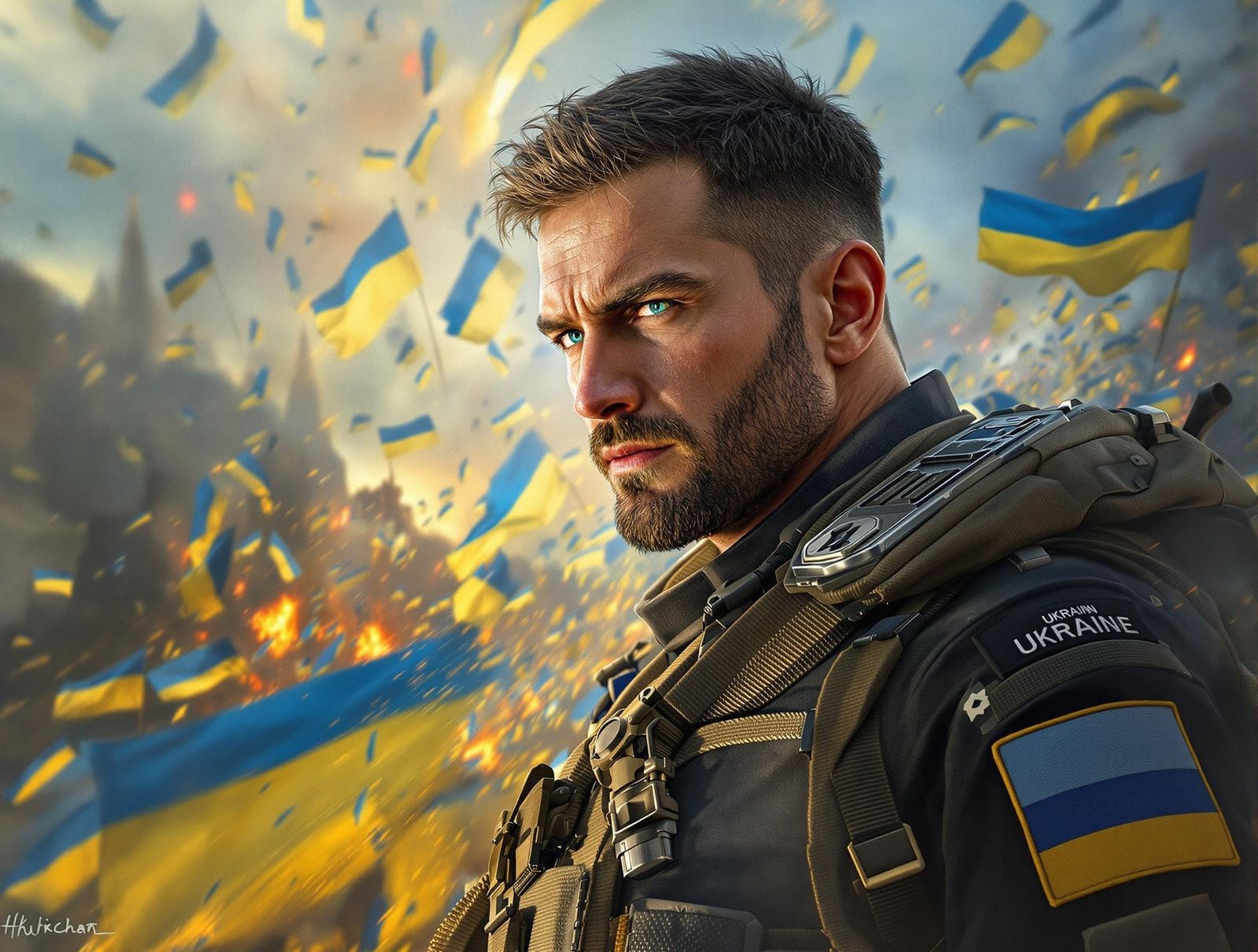 A Rugged Man Prepares for War with Ukraine