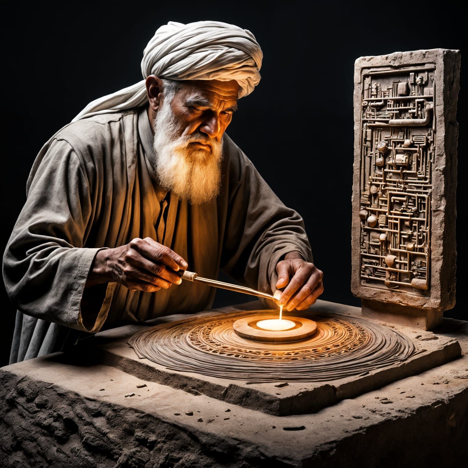 Wise Persian Man Invents Ancient Baghdad Battery