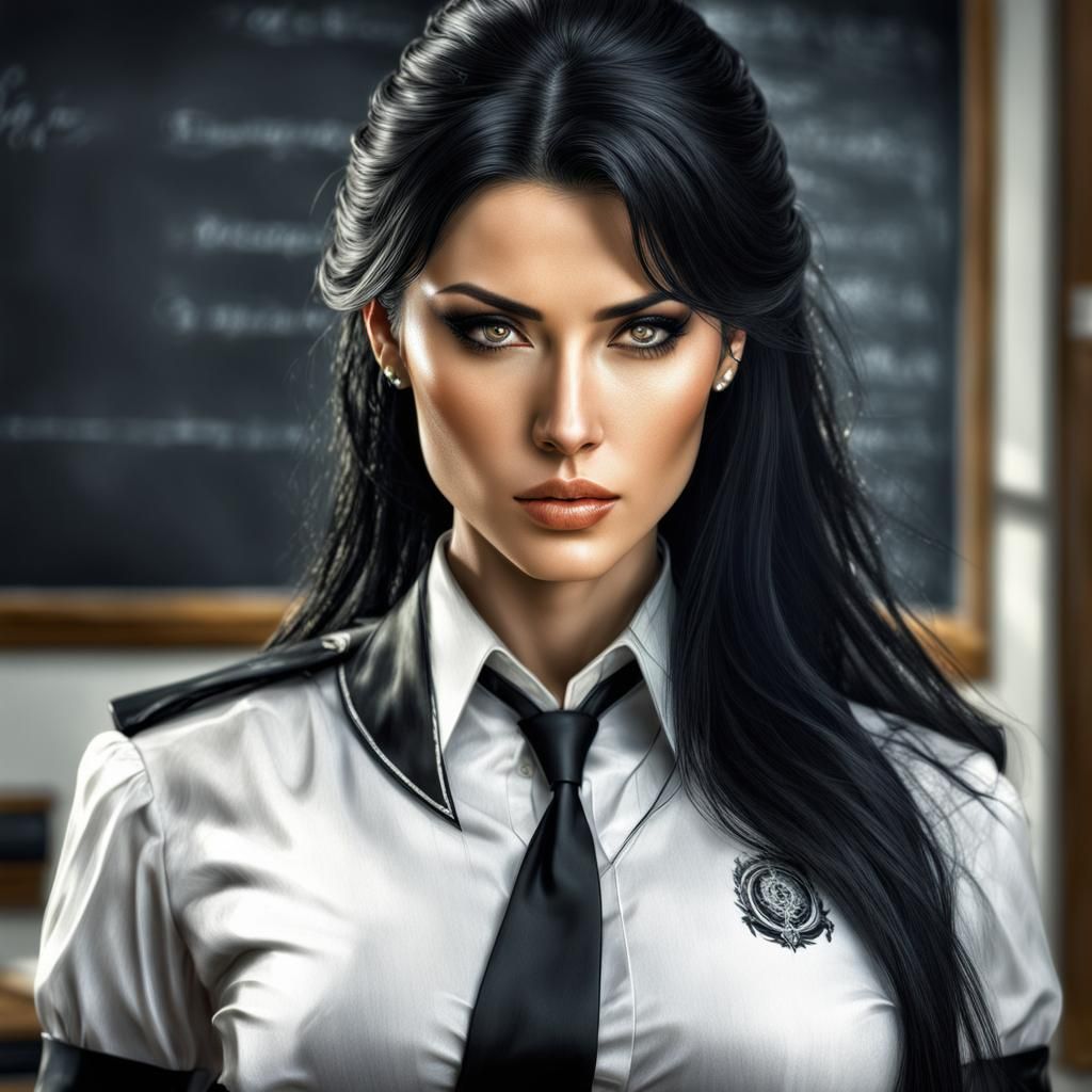 Magdalene as teacher in shool