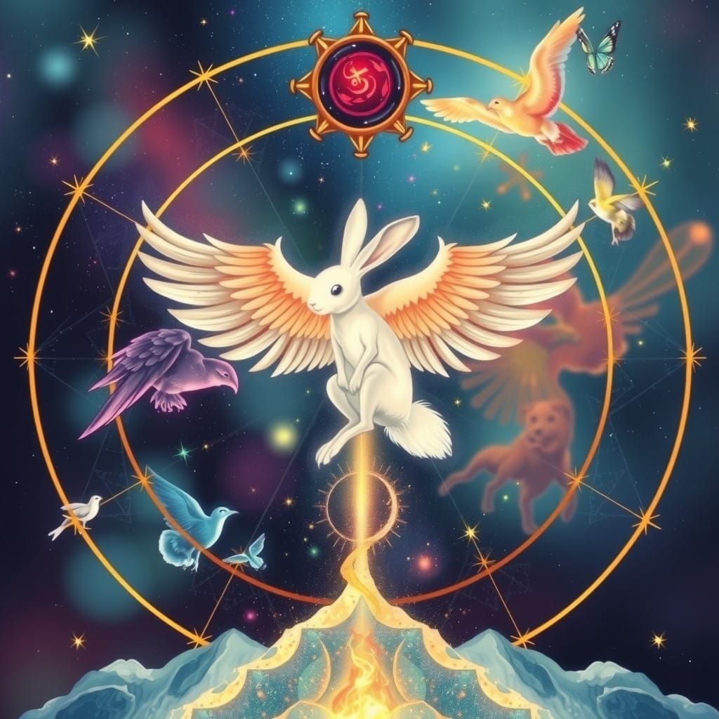 Inspirational Portrait of a Harmonious Duality