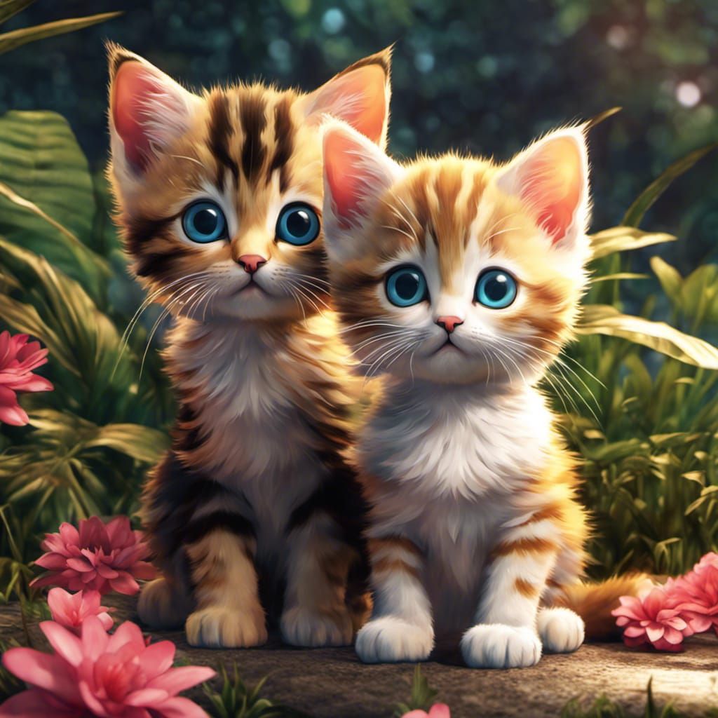 2 kittens