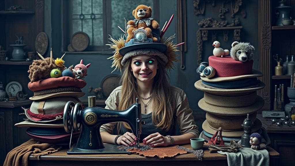 Mad Hatter's Grin: Giger, Giraud, and Ngai Styles