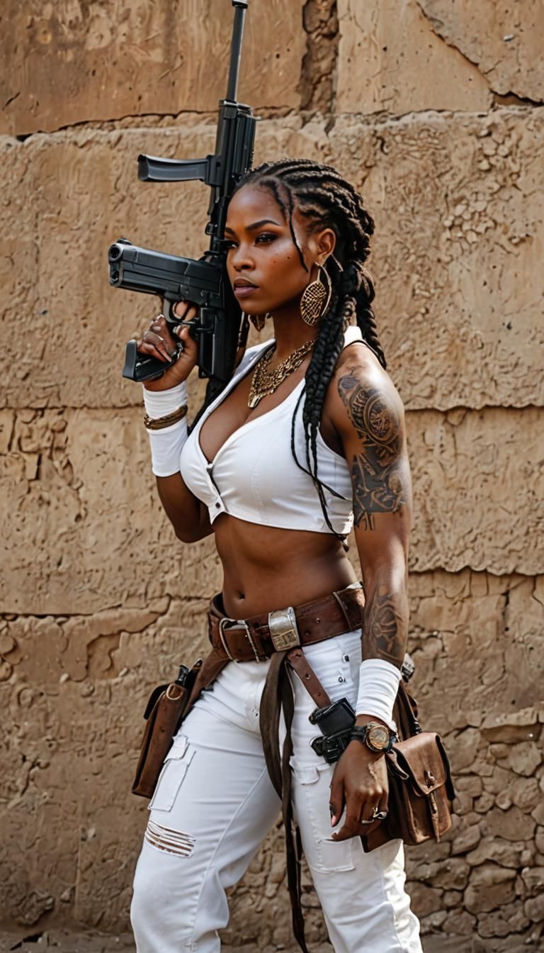 Chic Mercenary: A Warrior in African Street